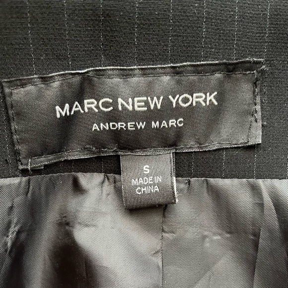 Marc New York black power blazer women’s - Picture 6 of 7